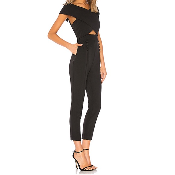 Revolve BB Dakota Black Jumpsuit ELLIATT Medium - Picture 2 of 8